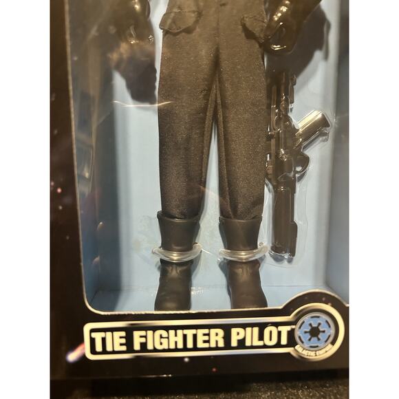 Star Wars Collector Series Tie Fighter Pilot Galactic Empire Sealed Kenner - Picture 3 of 4